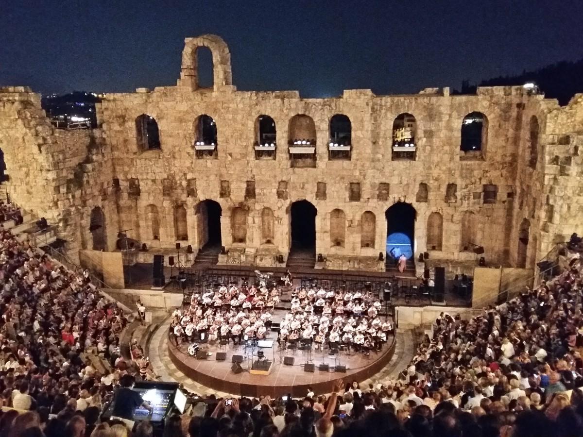 Performance at Odeon of Herodes Atticus