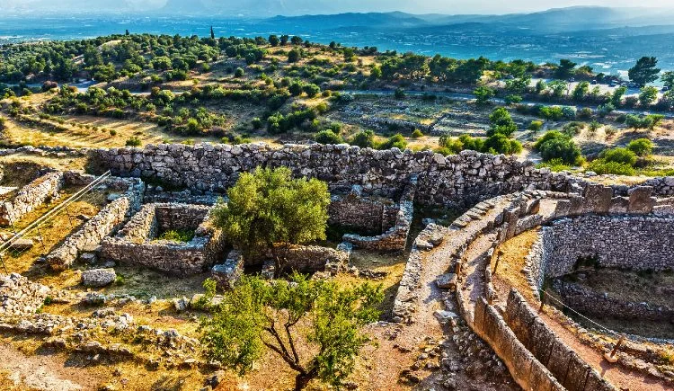 Part of Mycenae ruins